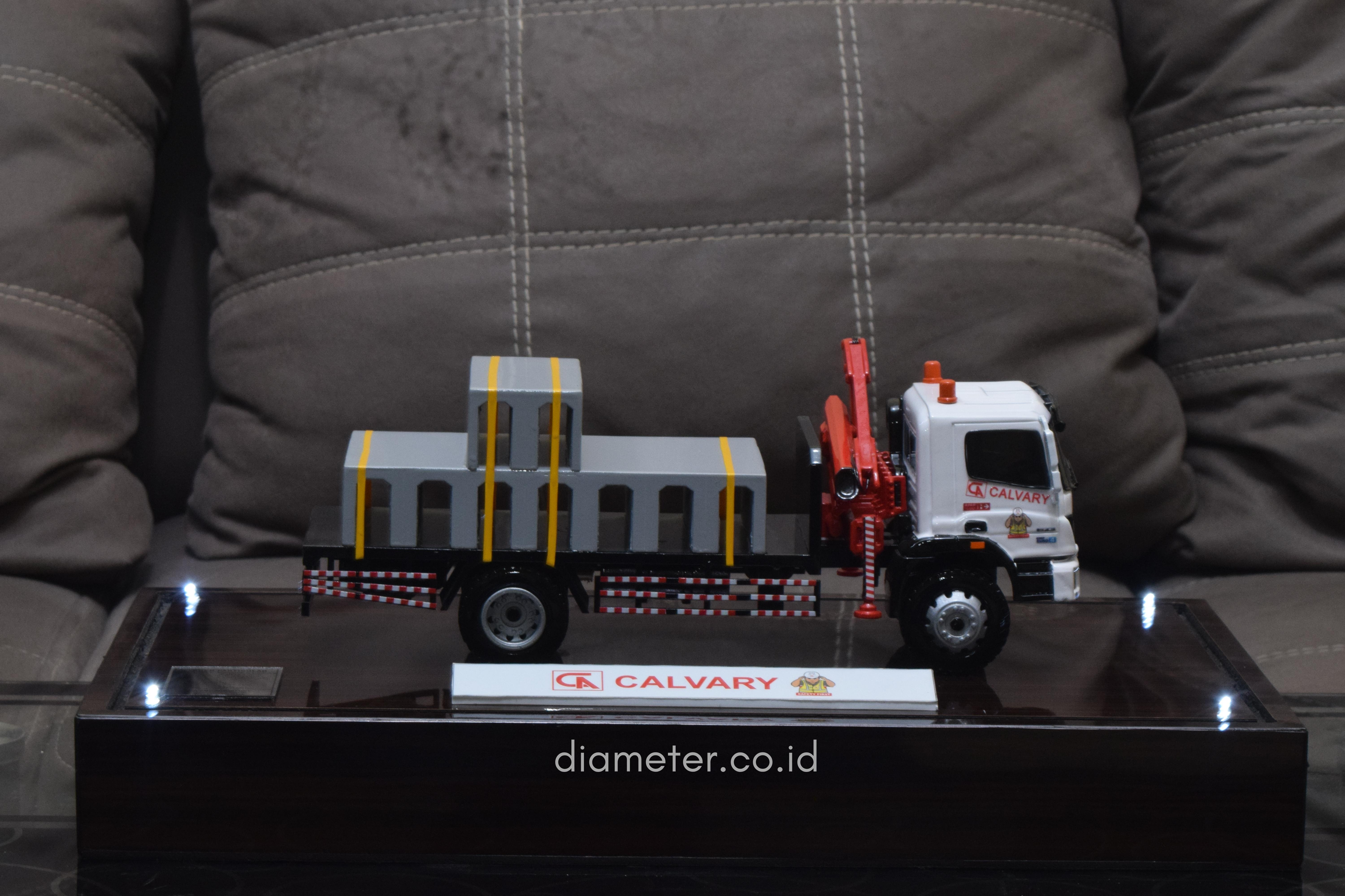 Truk Trailer + Muatan