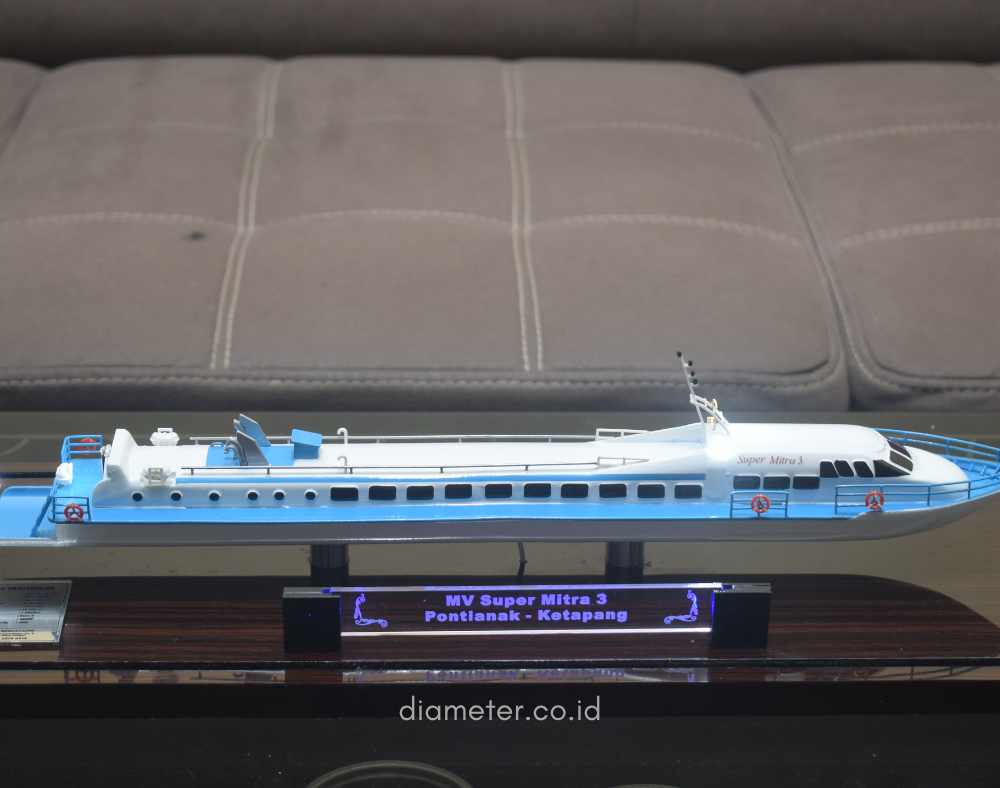 Speedboat MV Super Mitra 3