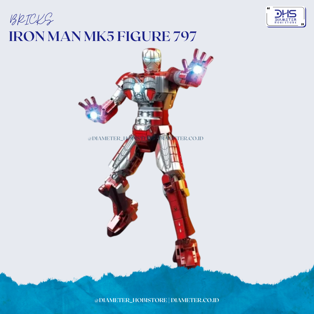 Brick Iron man MK5 Figure 797