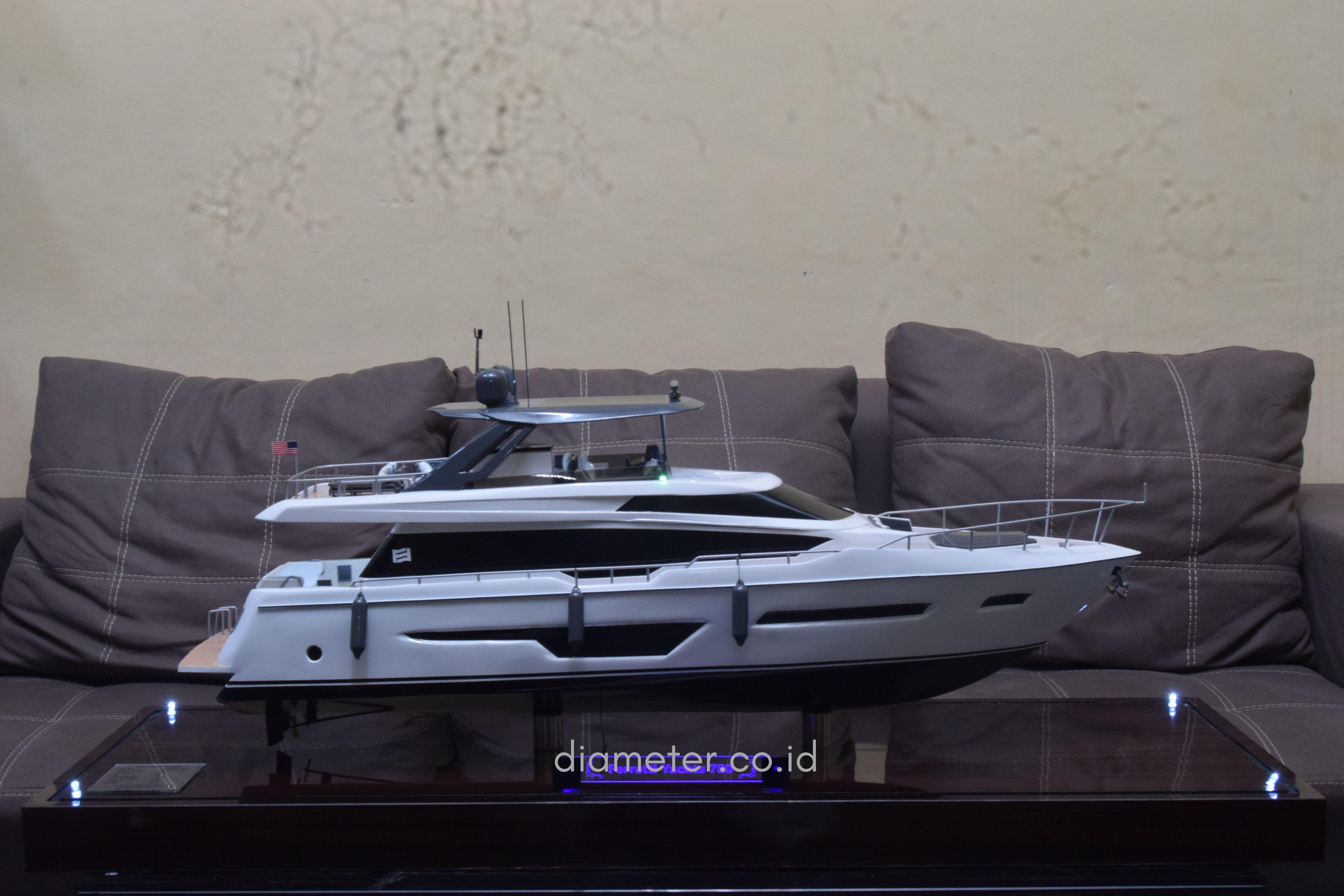 Kapal Yach Ferretti 780
