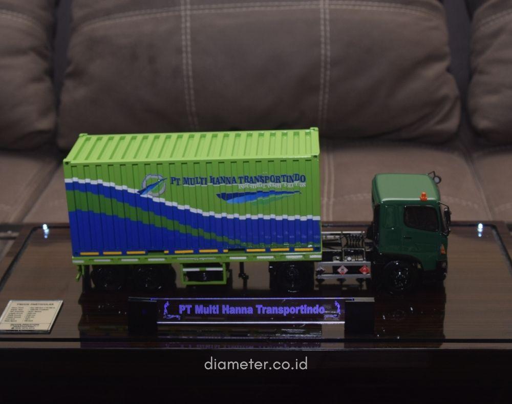 Truk Trailer + Muatan